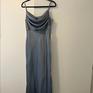 Satin Revelry Maxi Dress - Never Worn